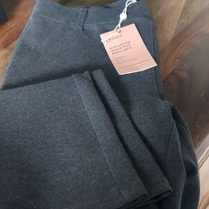 Quince Gray Dress Pants with Wool-Blend Texture